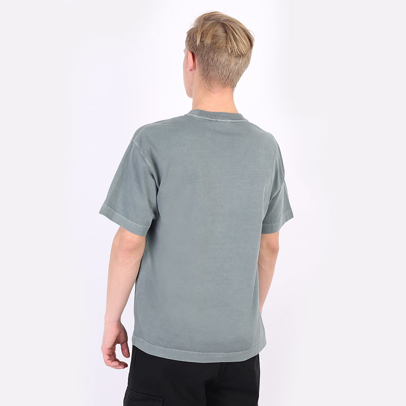 мужская зеленая футболка Carhartt WIP S/S Vista T-Shirt I029598-eucalyptus - цена, описание, фото 4